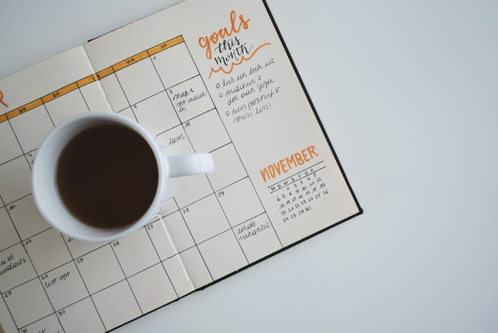 organised-calendar-november-goal-setting