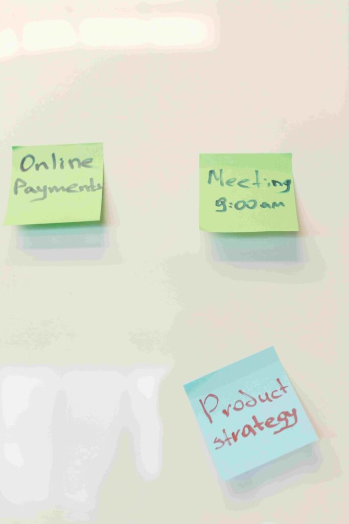 Use sticky notes
